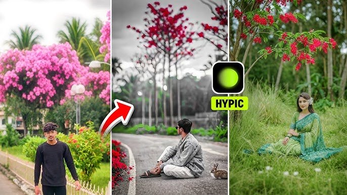 Hypic Photo Editor AI Tools Interface